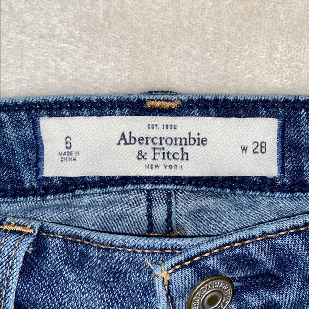 Abercrombie & Fitch Rhinestone Jeans - Picture 5 of 10